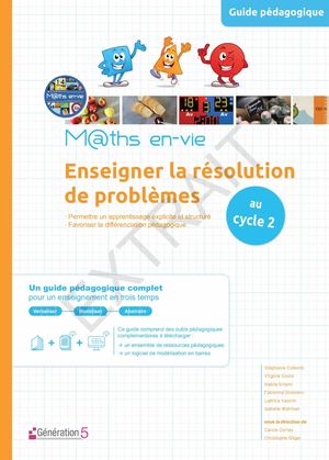 Maths en-vie - Enseigner la résolution de problèmes au cycle 2 - Extrait