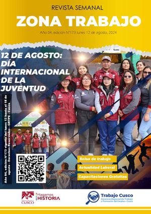 Revista de Empleo "Zona Trabajo Cusco" - Edición N°173