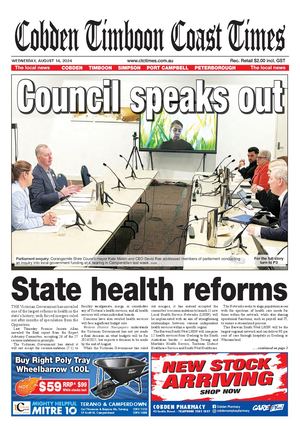 Cobden Timboon Coast Times, August 14, 2024