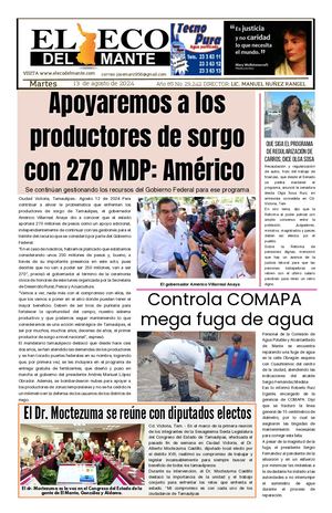 Martes 13 De Agosto De 2024