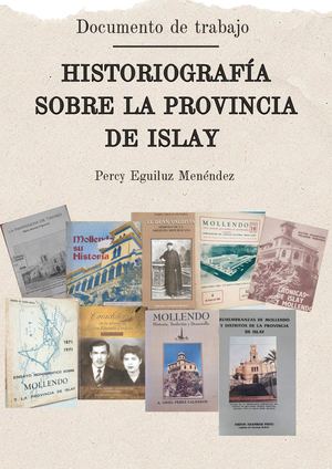Historiografia Sobre La Provincia De Islay