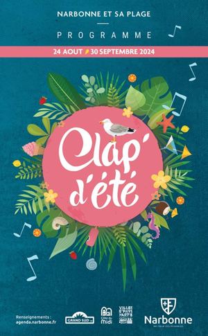 Clap D'été 24 août au 30 septembre 2024