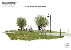 Vade-mecum des sentiers et chemins à Haren