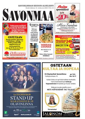 Savonmaa 33 14.8.2024