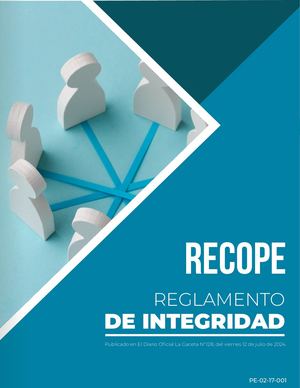 Reglamento de Integridad