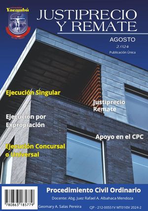 Revista Justiprecio Y Remate