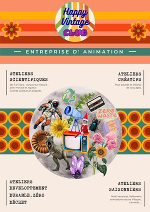 catalogue des ateliers Happy Vintage Club 2024