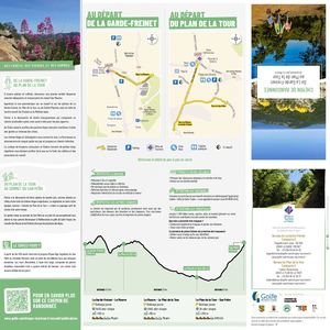 Chemin De Randonnées  De La Garde Freinet Au Plan De La Tour En Passant Par La Mourre