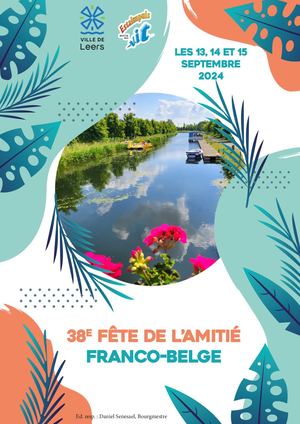 Programme Fête de l'amitié Franco-Belge 2024