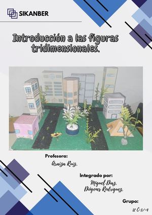 Introducción a las figuras tridimensionales