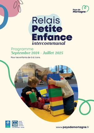 Programme d'animation 2024 -2025 du Relais Petite Enfance du Pays de Mortagne