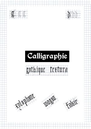 Ab Ebook Calligraphie Textura
