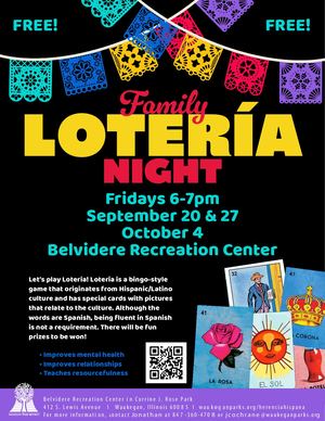 Family Lotería Night