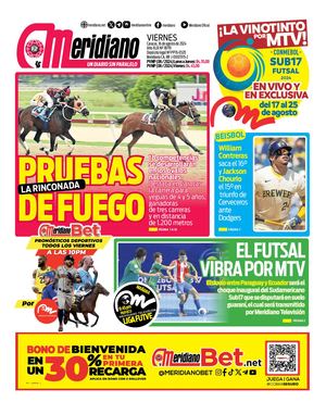 Diario Meridiano 16 8 2024