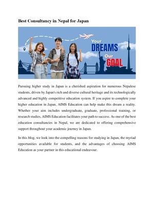 Finding the best consultancy in Nepal | Aims Education