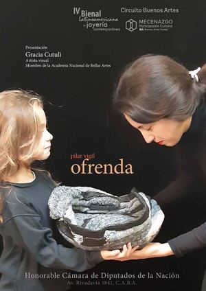 Pilar Vigil, "Ofrenda" - Fichas de obras de la muestra
