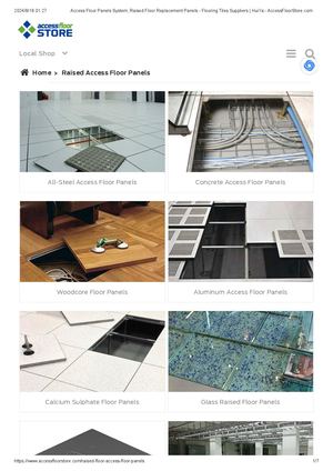 Raised Access Floor Panels & Tiles Suppliers - AccessFloorStore.Com