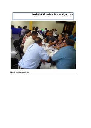 Muci Primer Año Unidad 3