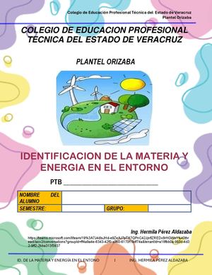Manual IDENTIFICACION DE LA MATERIA Y ENERGIA EN EL ENTORNO 2024