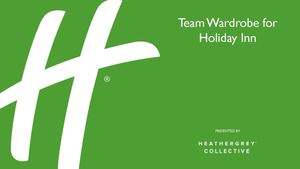 Holiday Inn Uniform Look Book