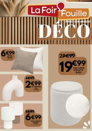 CATALOGUE DECO LA FOIR FOUILLE PUGET SUR ARGENS
