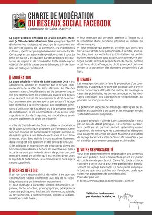 Charte d'utilisation de Facebook (2024)
