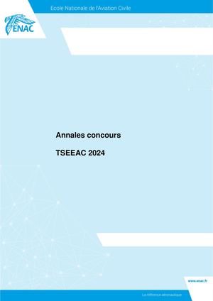 Annales Tseeac 2024