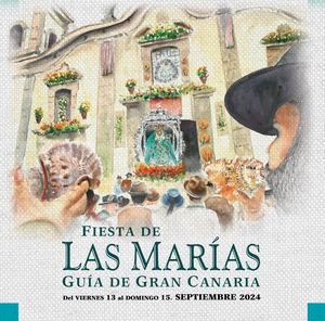 Programa  Fiestas de Las Marias 2024. Guía de GRan Canaria
