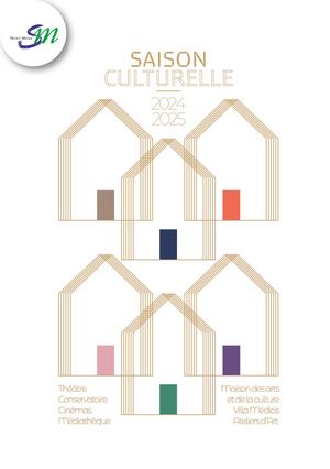 Brochure Saison culturelle 2024/2025
