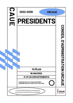 URCAUE AuRA - Conseil d'Administration