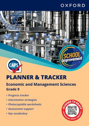 Oxford Caps Tracker And Planner Ems Grade 9