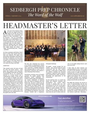 Sedbergh Prep Chronicle Edition 5