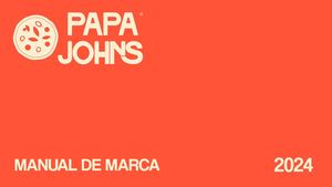 Guia De Marca Papa Johns Branding