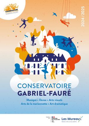 Les Mureaux - Livret Conservatoire Gabriel-Fauré 2024-2025