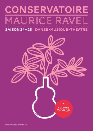 Programme du conservatoire de musique et de danse M. Ravel de Marmande - 2024/2025