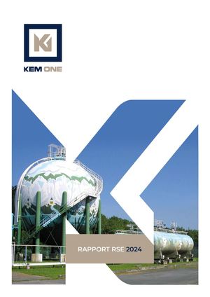 KEM ONE Rapport RSE FR 2024