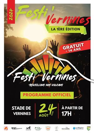 Festi'Vernines Programme Officiel 2024
