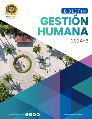 Boletín Gestión Humana 2024B