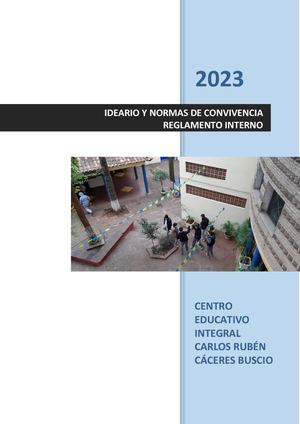 Cei Normas De Convivencia 2023