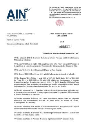 Micro Crèche  Ceyzé Mômes - Ceyzériat