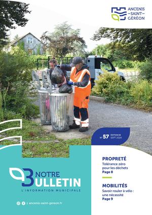 n° 57 - Notre Bulletin Septembre 2024