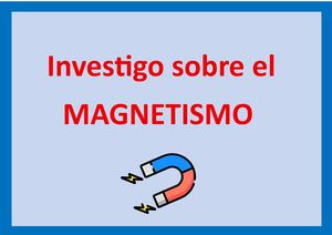 Trabajos Investigación Magnetismo
