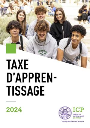 ICP - Taxe d’Apprentissage 2024 - Paris
