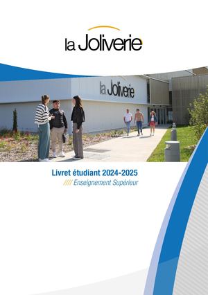 Livret étudiant - DPT enseignement supérieur
