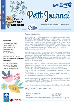 Journal RPE Sept-déc -2024