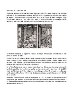 Historia De La Neumatica