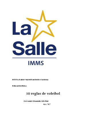 10 Reglas De Voleybol