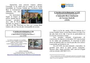 AMFAR A15 335 L'immeuble Biset-Alalinarde de L'avenue Isabelle (1939)