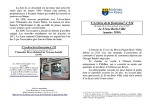 AMFAR A15 334 Le 23 rue Boris-Vildé (années 1950)