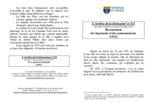 AMFAR A15 315 Recensement des logements et des cantonnements (1932)